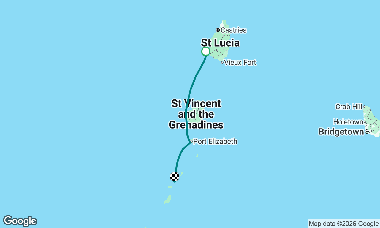 Voyage map