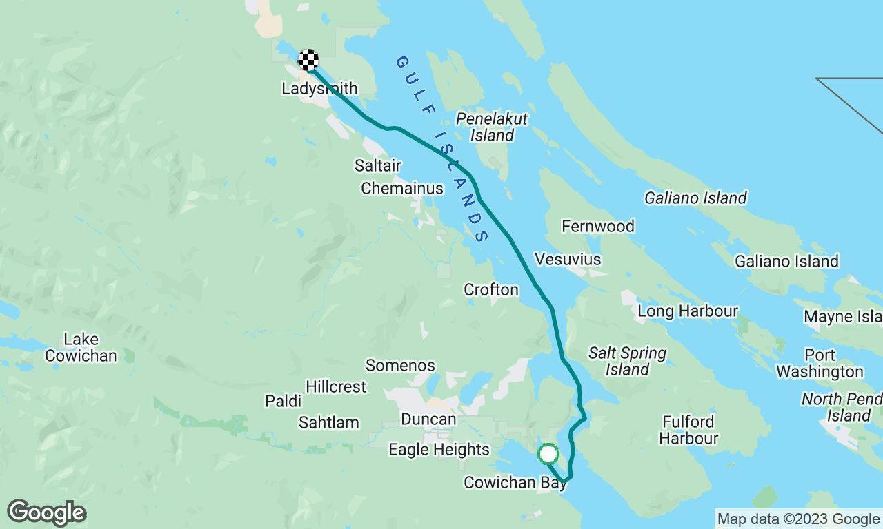 Genoa Bay to Ladysmith Marina