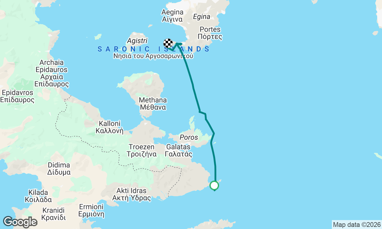 Voyage map