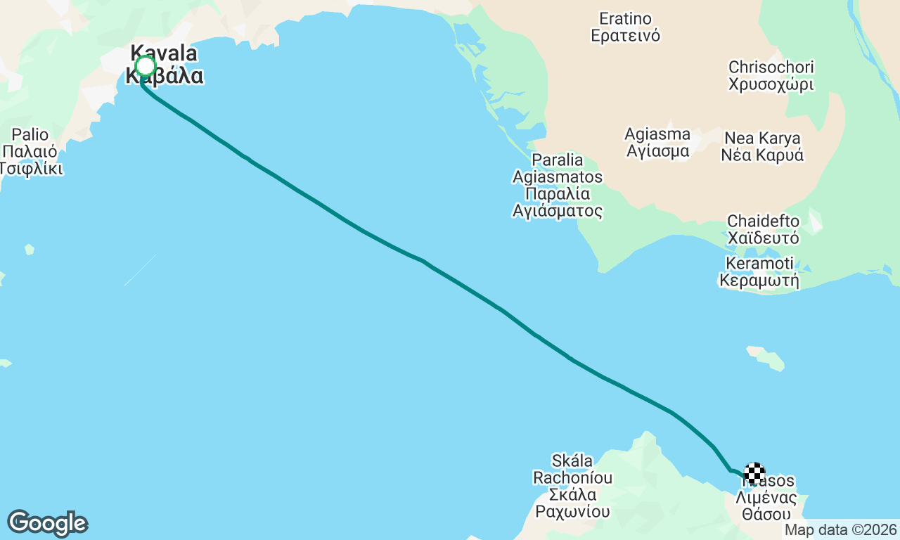 Voyage map