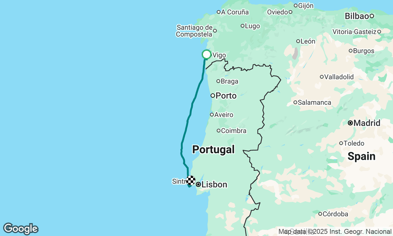 Day 2&3 Baiona-Cascais
