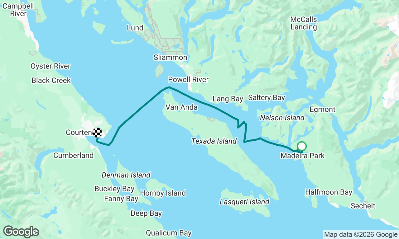 Voyage map