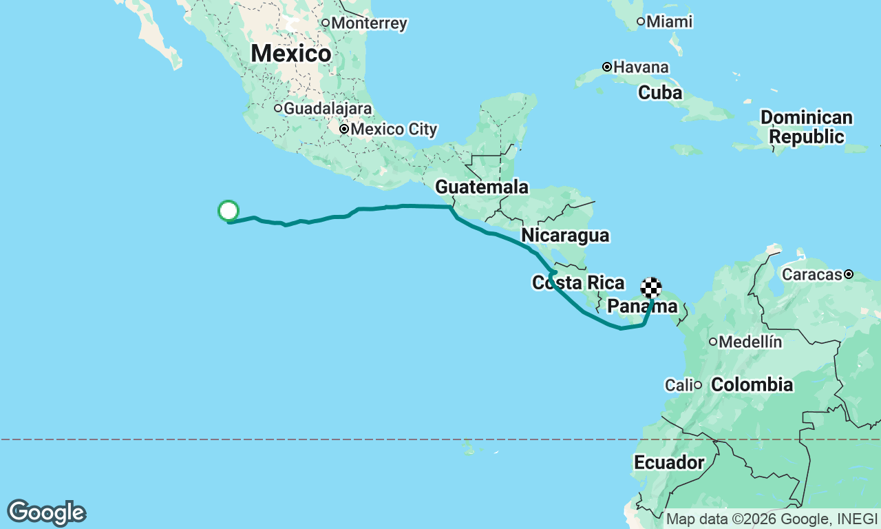 Mexico to Panama