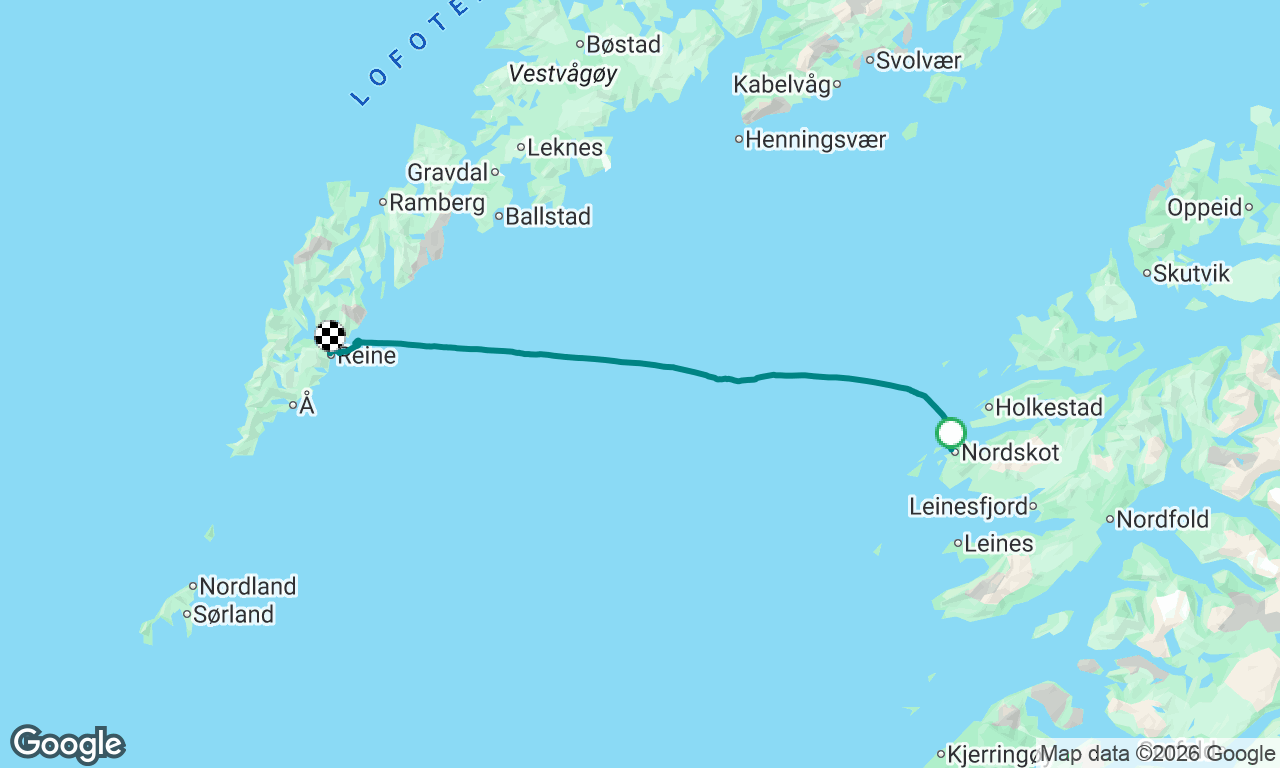 Voyage map
