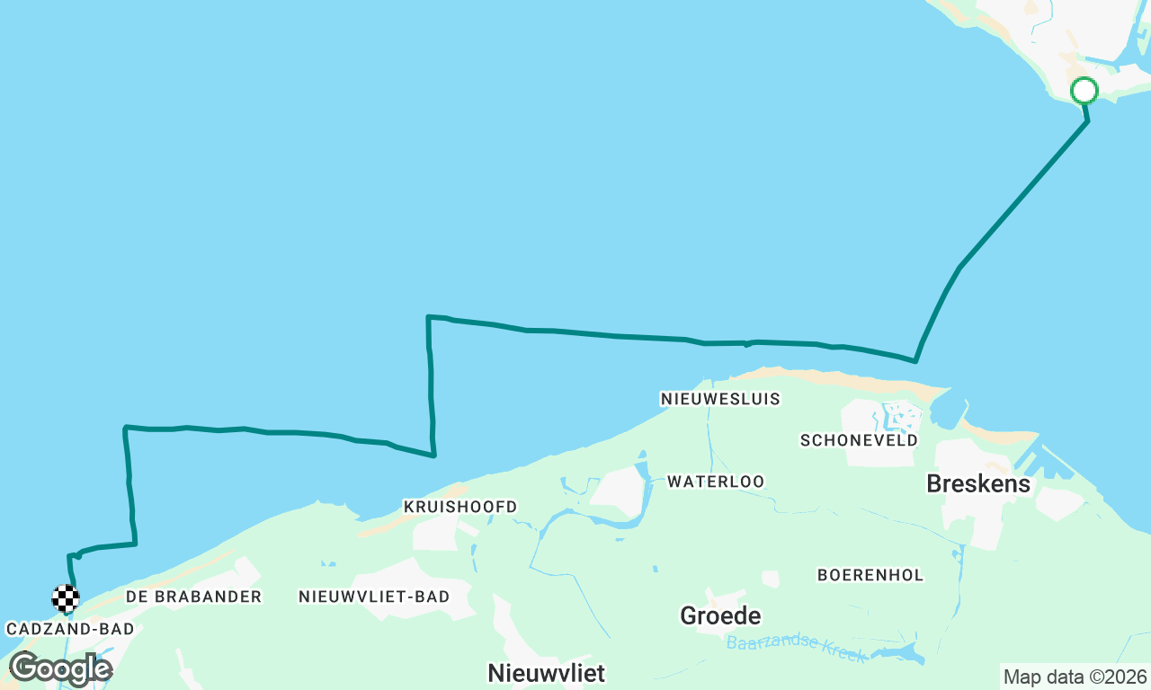 Vlissingen to Cadzand