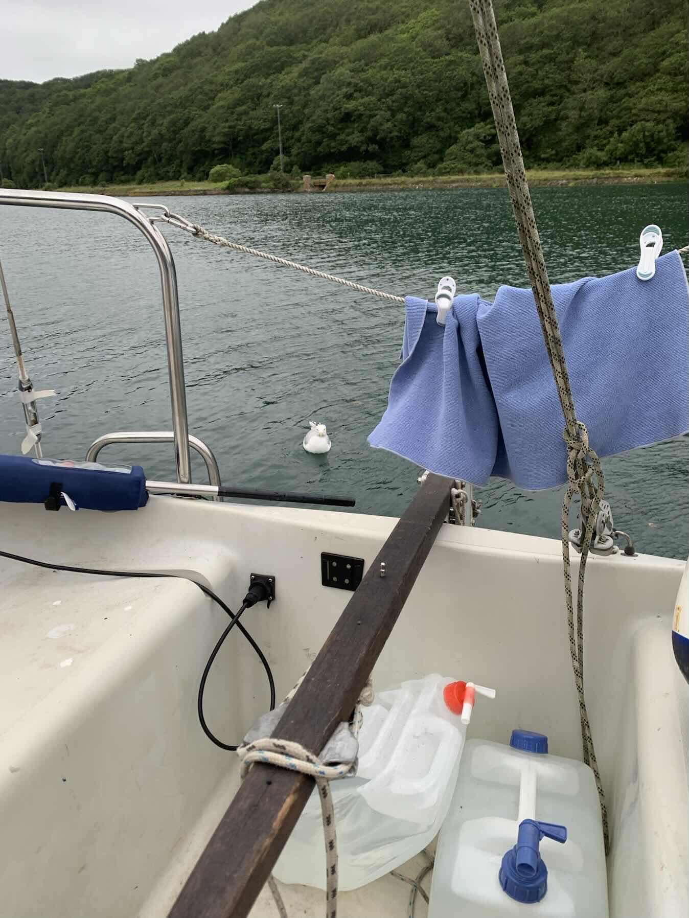 Polkerris to Fowey River, past moorings. _9AE586A1-FC6D-49B5-BFC3-87B542CF37BA