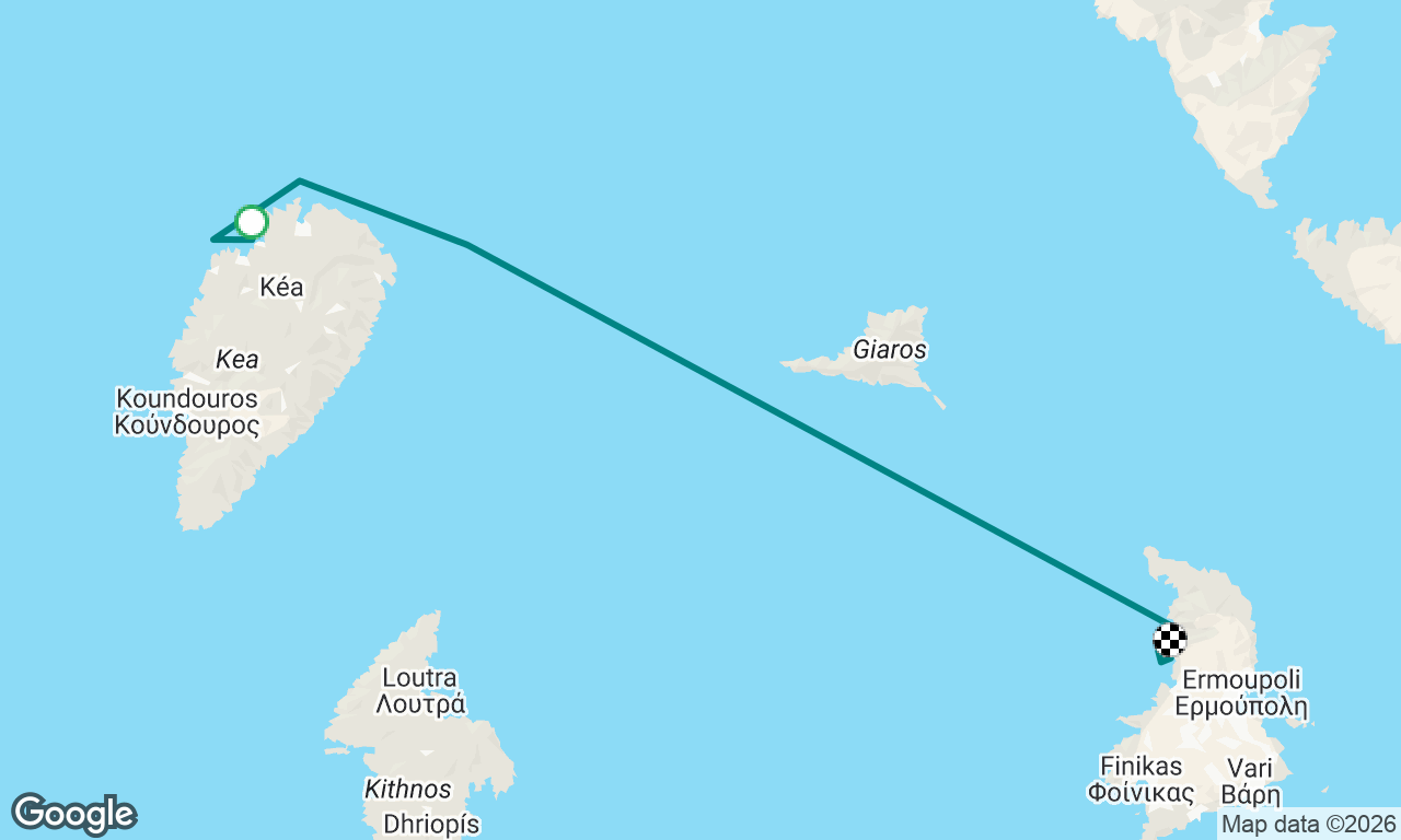 Voyage map