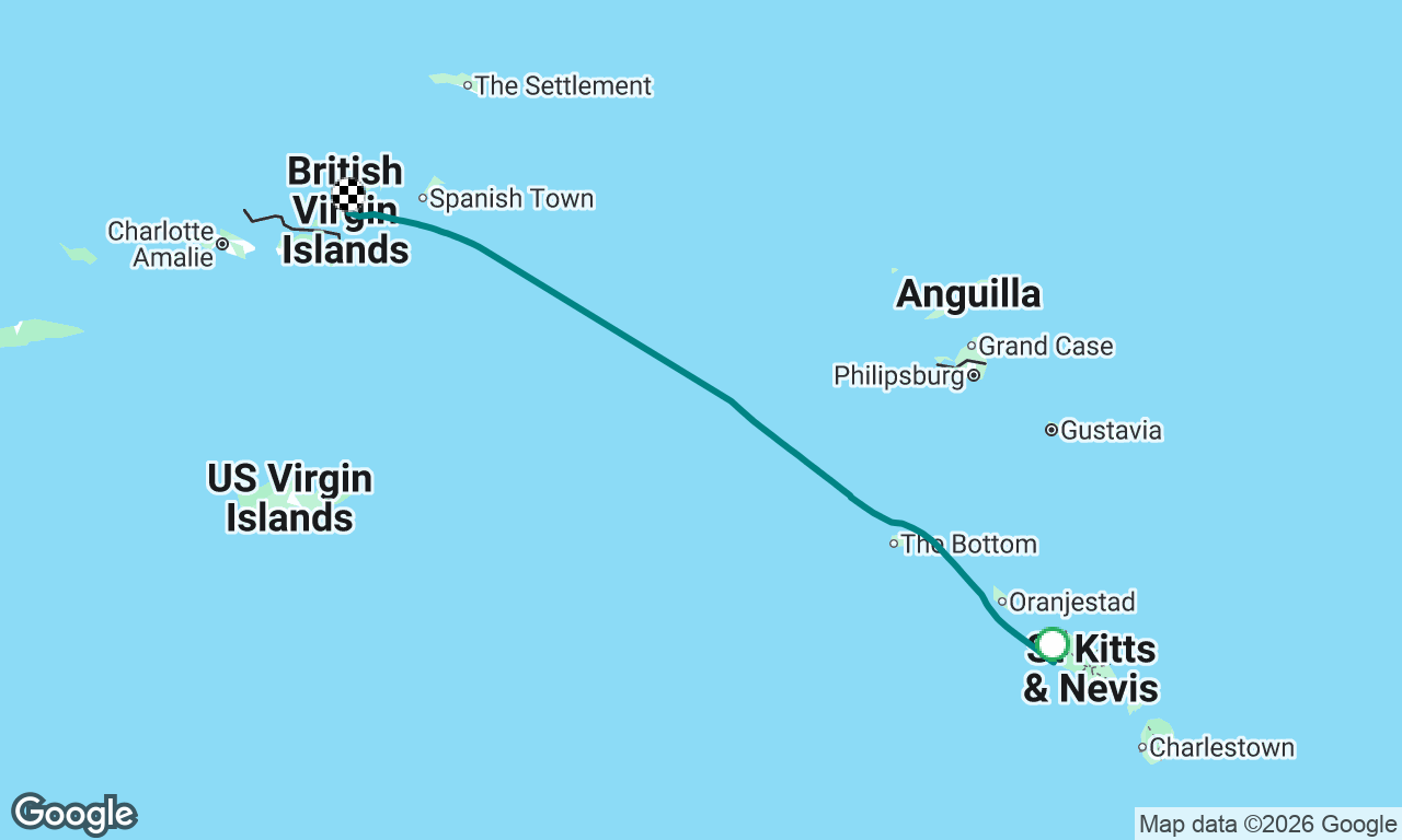 Voyage map
