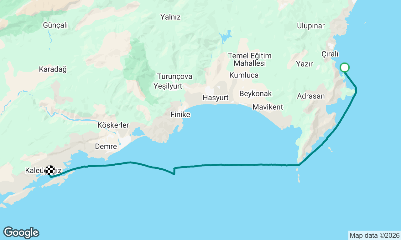 Voyage map