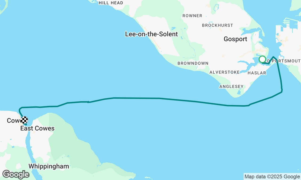 CT Experience Week with JSASTC Day 1 - Gosport to Cowes