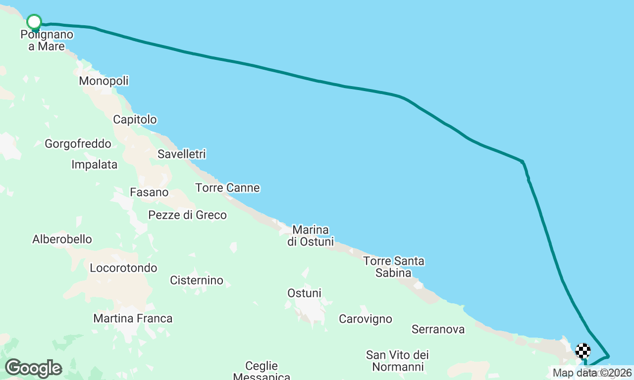 Voyage map