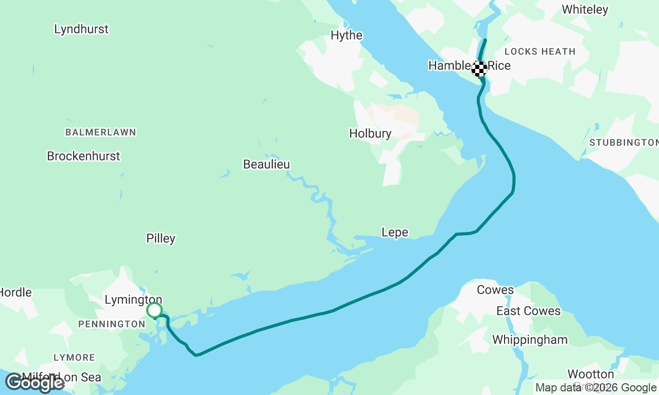 D5 DS Lymington to Hamble Point Marina
