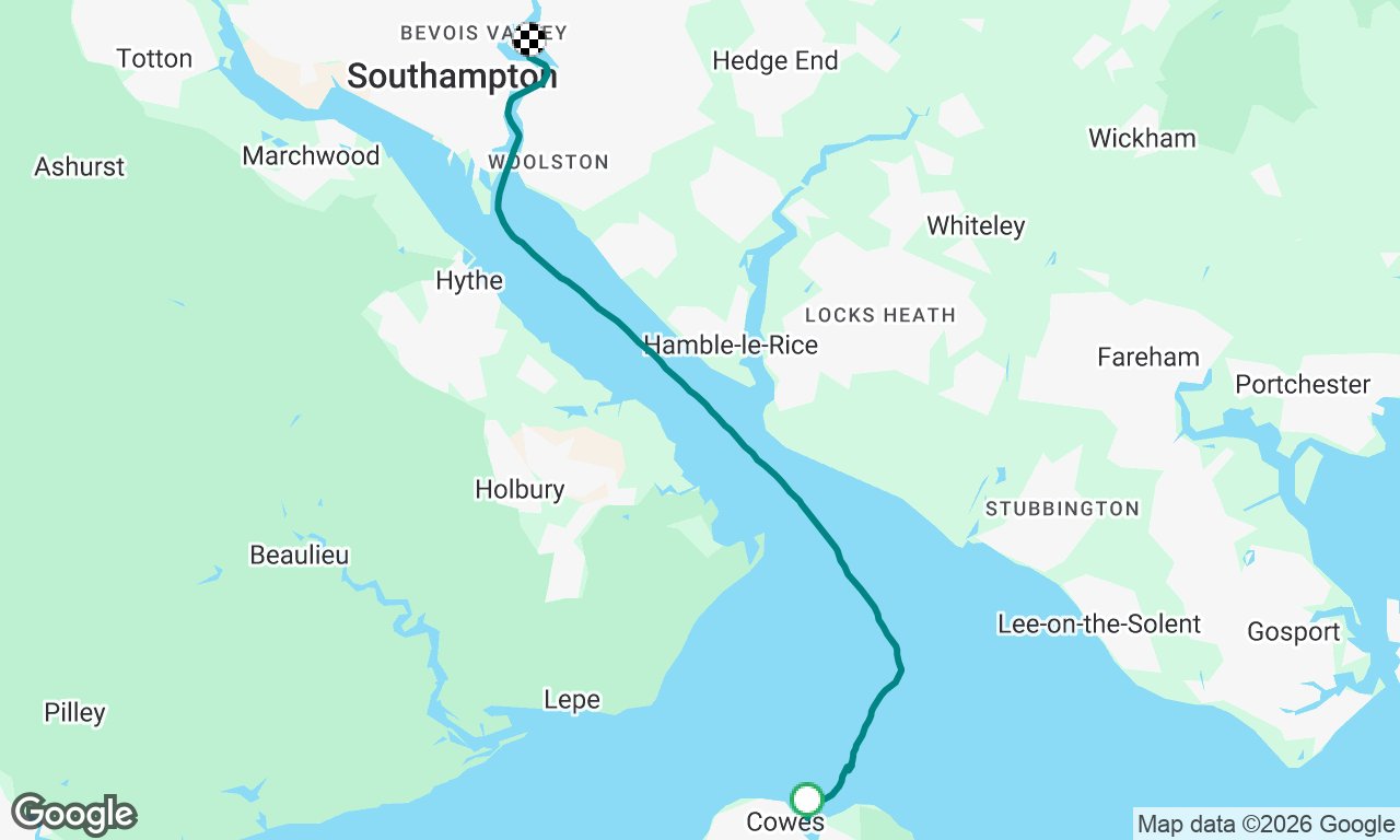 Voyage map