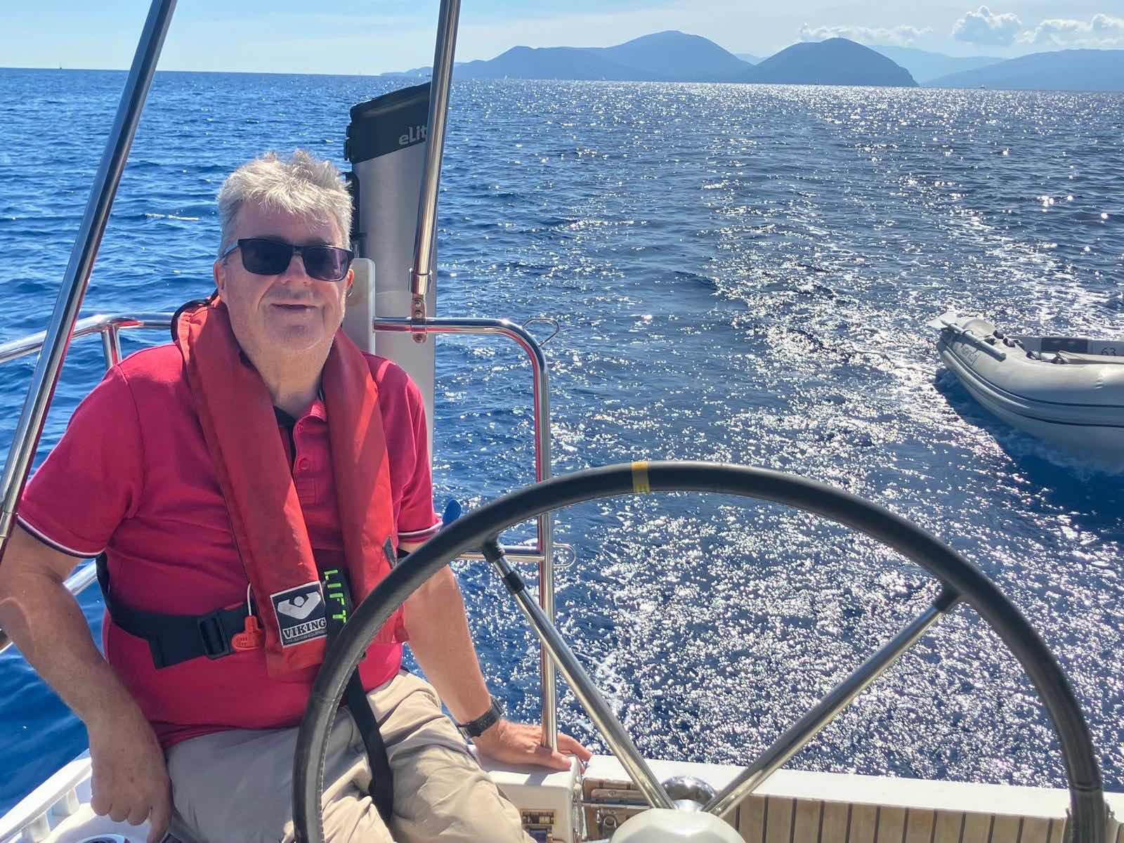 Cruise from Palairos  back to home base at Lefkas with a lovely anchor en route for a refreshing swim_4AF0DF0C-2035-4D0C-8EC7-030443E9153A