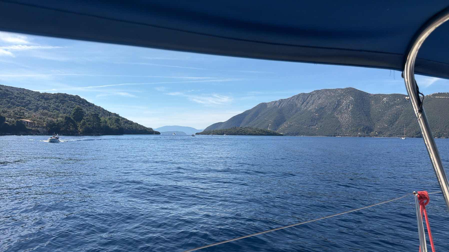 Cruise from Palairos  back to home base at Lefkas with a lovely anchor en route for a refreshing swim_7FBCBEA5-051F-4349-9FD1-442013CA3A4D