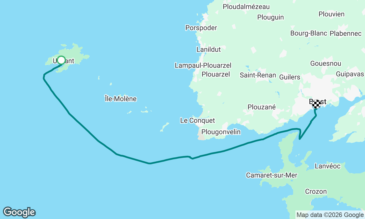 Ouessant Brest 