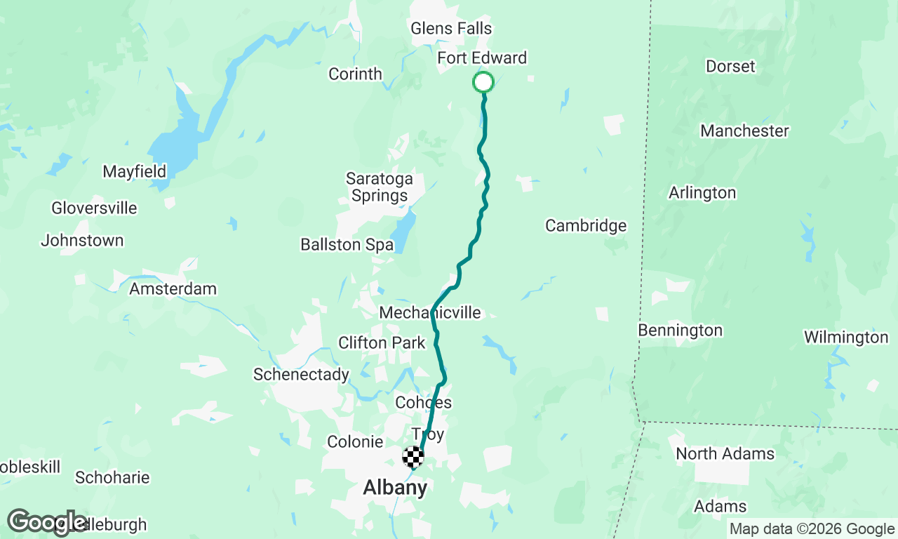 Voyage map