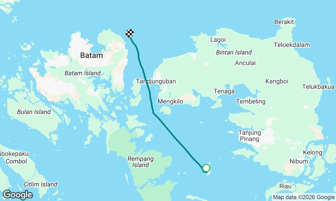 Pangkil to Batam Nongsa Point Marina