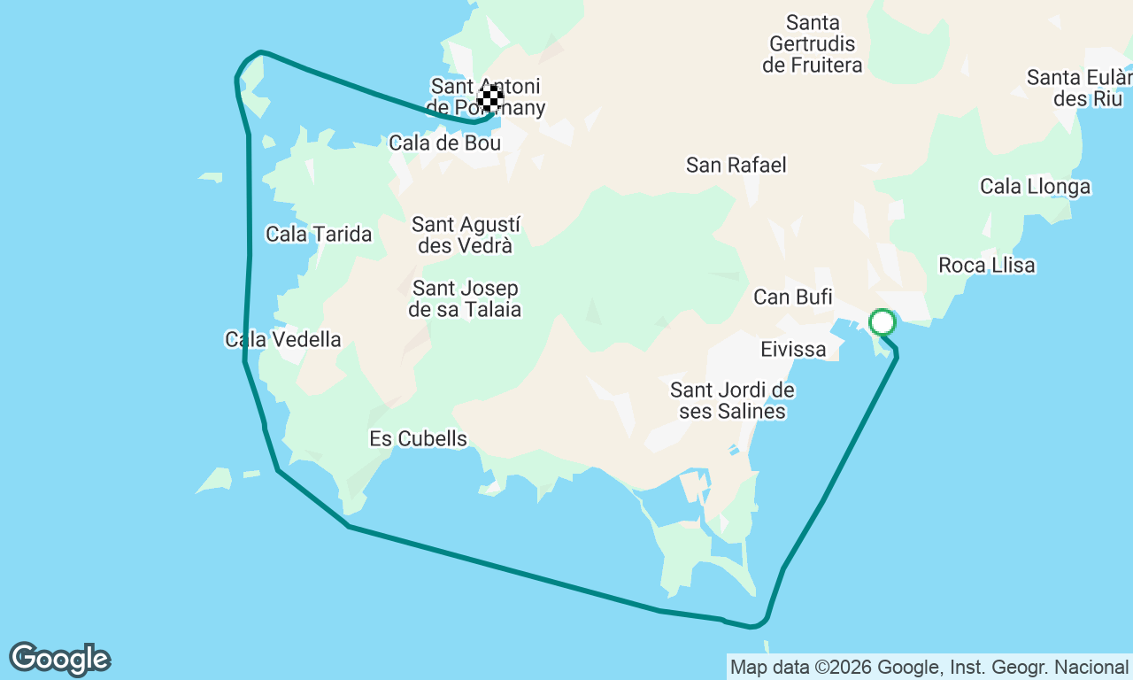 Voyage map