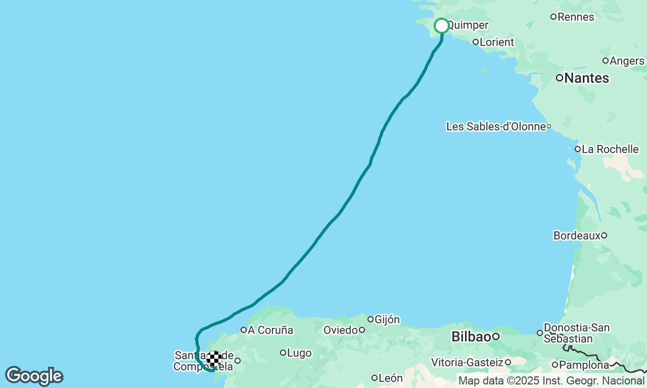 33 • 🇫🇷🇪🇸 • Bénodet ➡️ Muros 