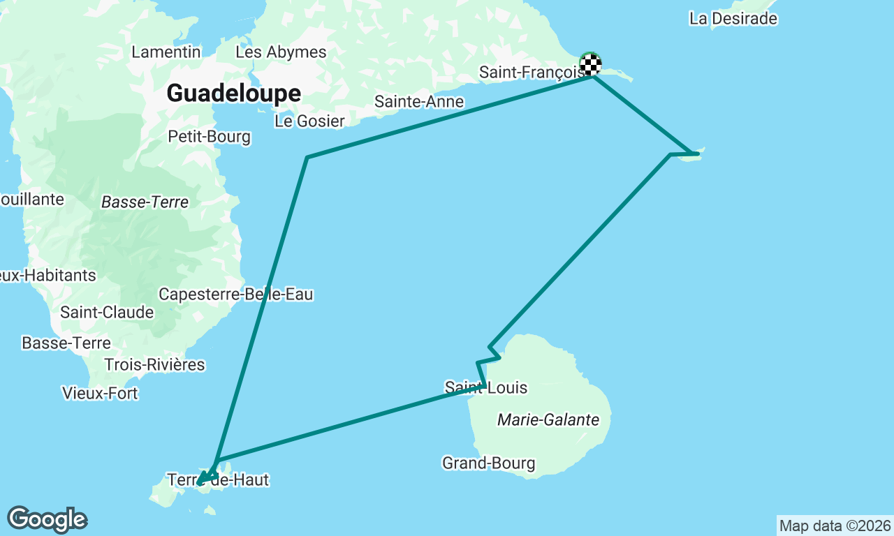 Voyage map