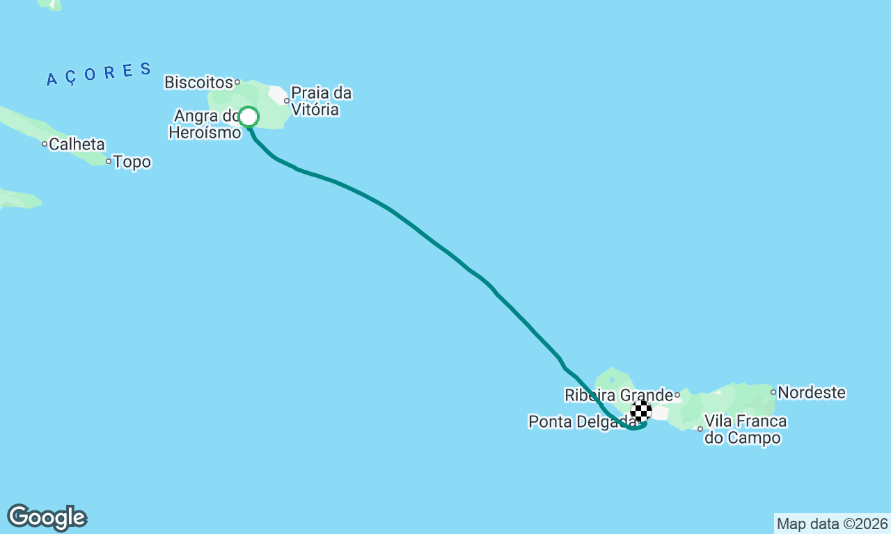 Arrivé à Sao Miguel 