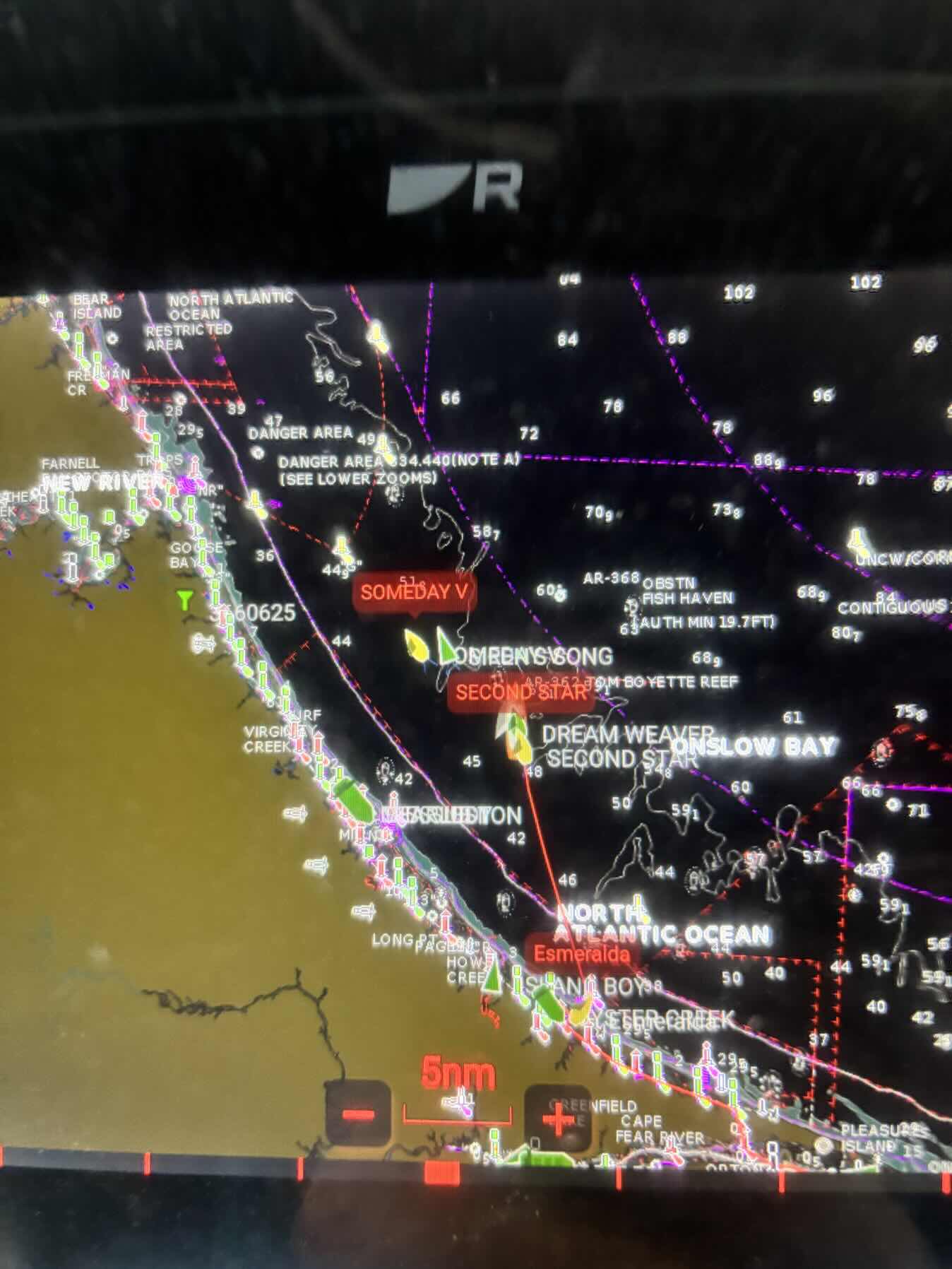 Wrightsville Beach to Beaufort NC outside route_28ECA419-8FC4-4754-A8CC-A523809A6857