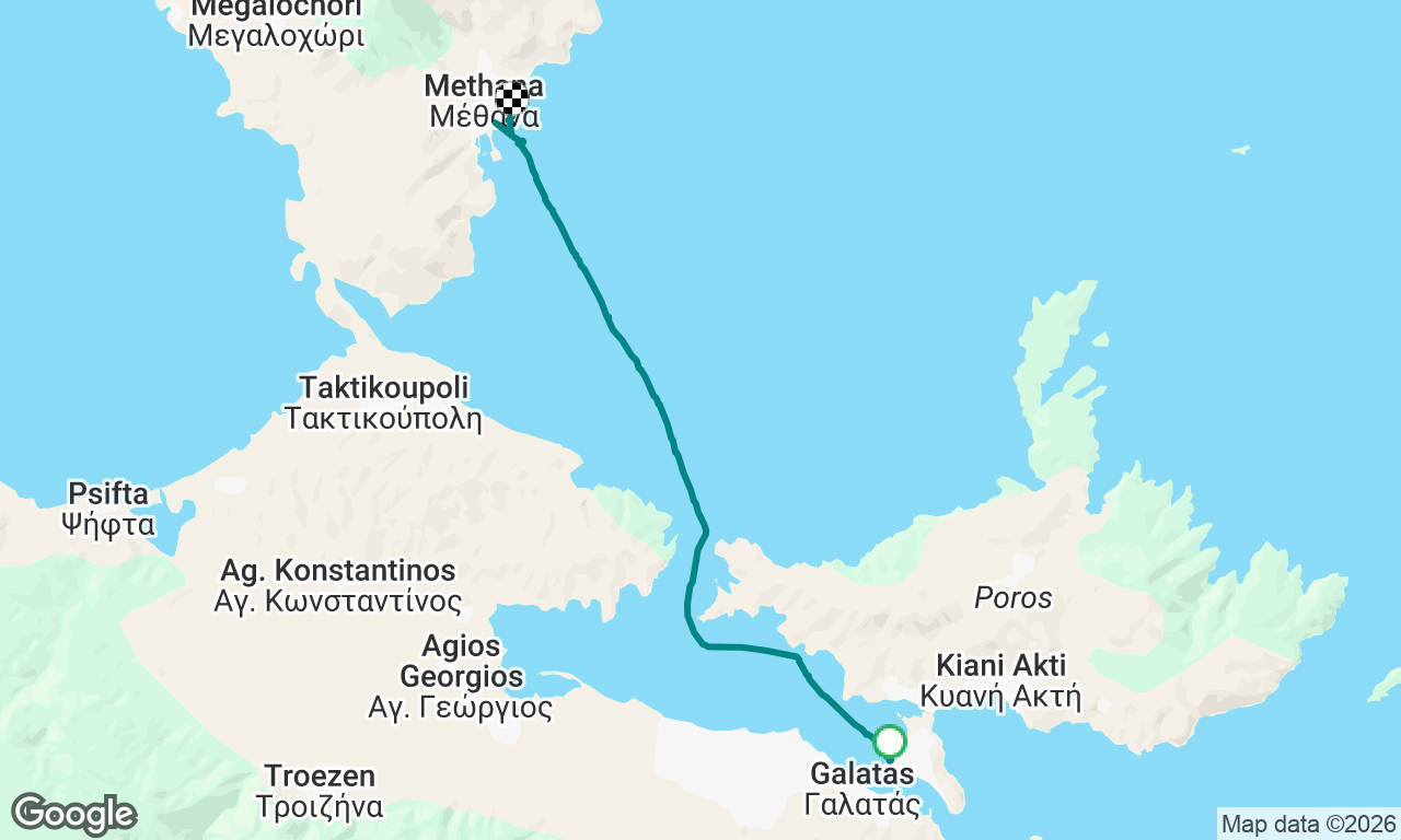 Voyage map