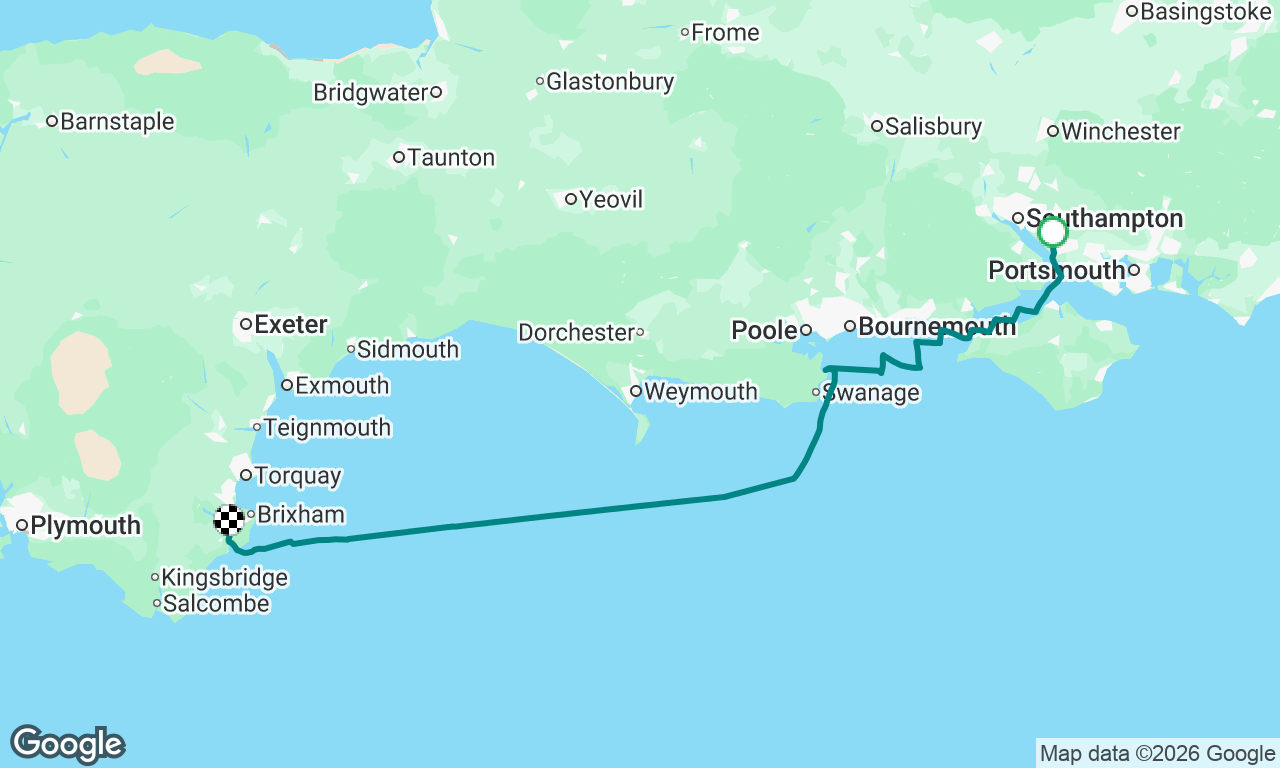 Hamble to Dartmouth