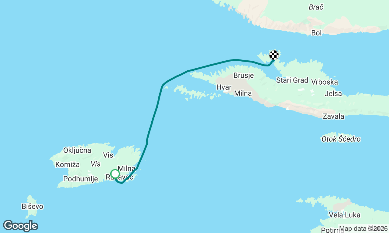 Voyage map