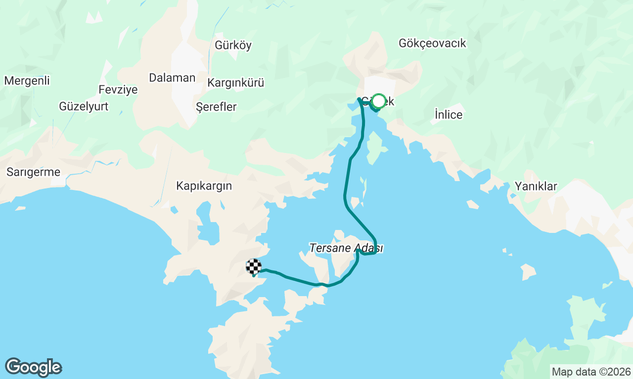 Voyage map