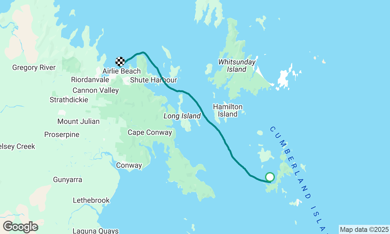 Shaw Is to Airlie beach