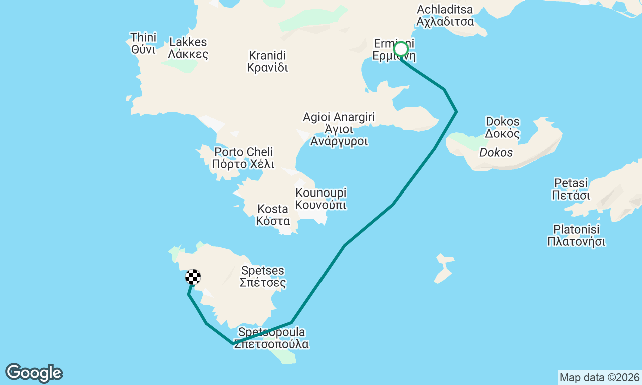Voyage map