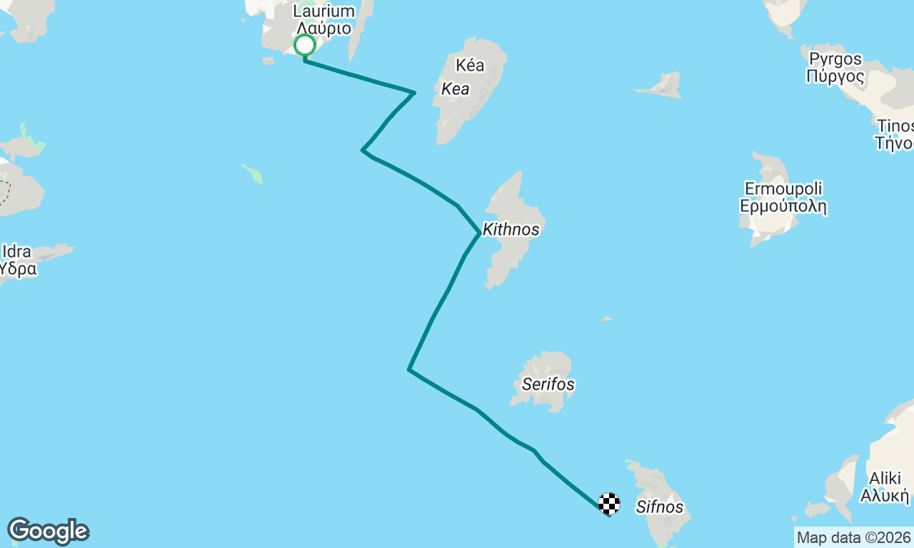 Voyage map