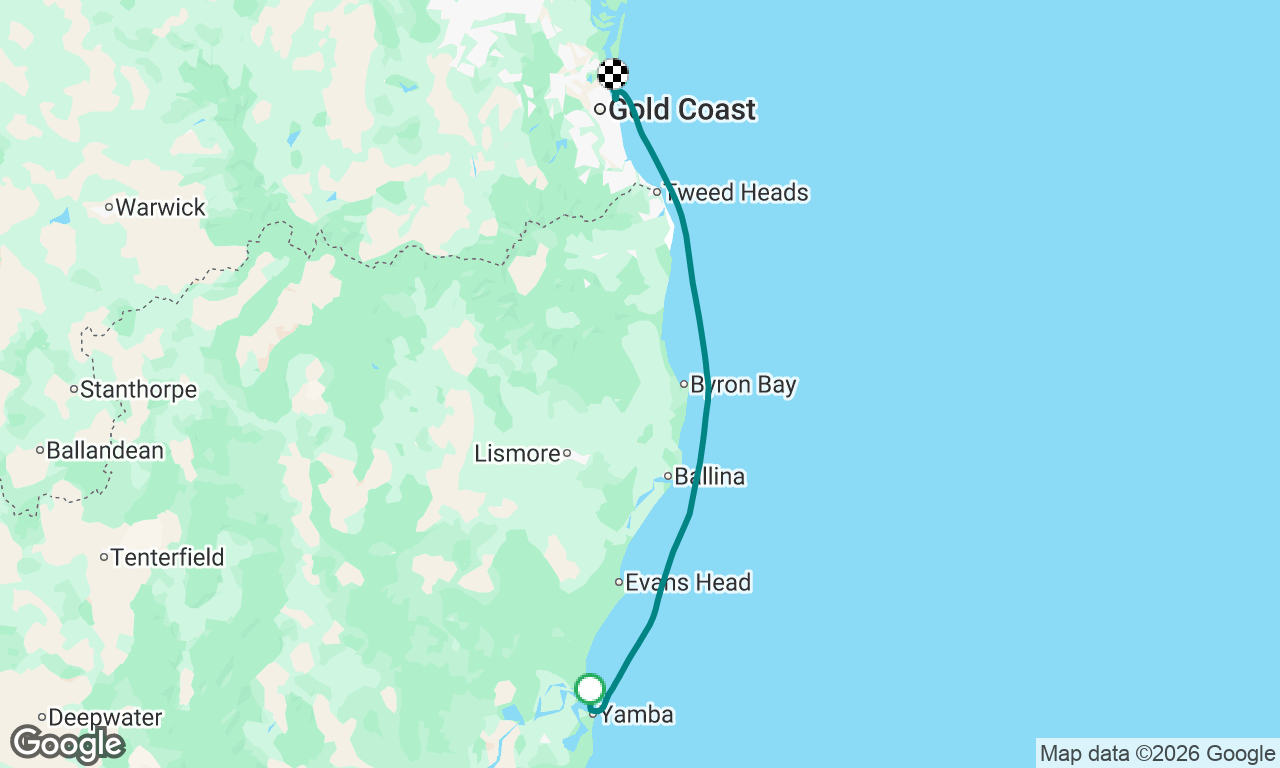 Voyage map