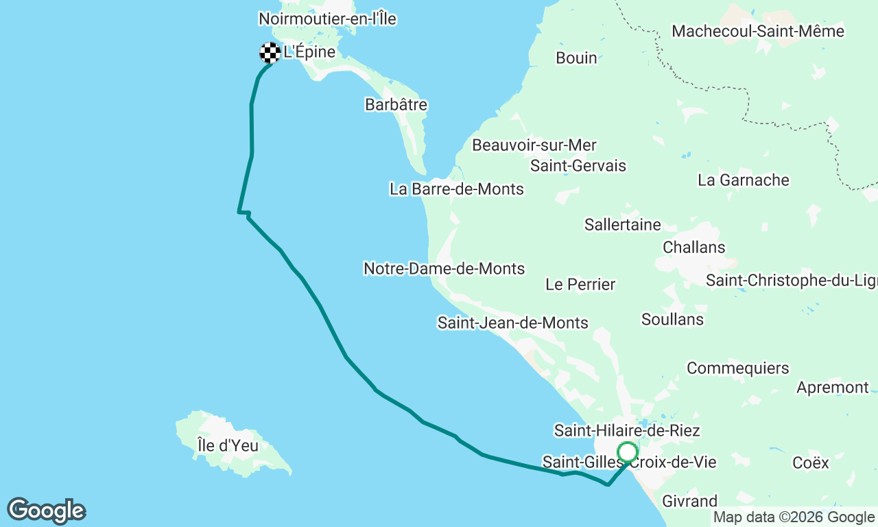 Voyage map