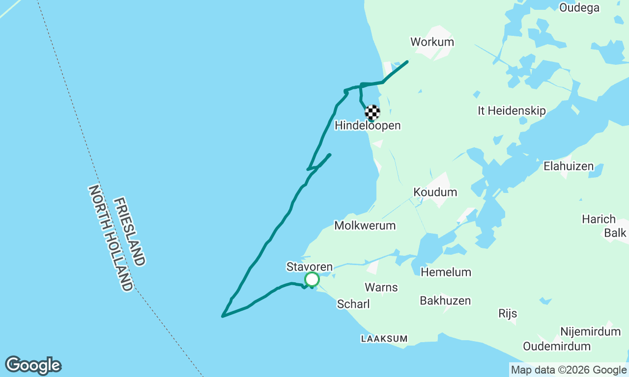 Voyage map