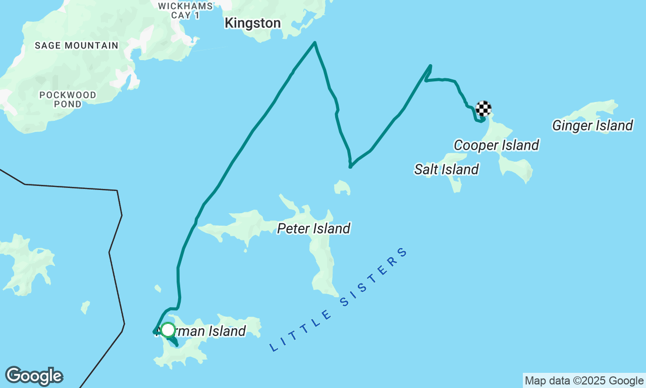 Yum Yum 2025: Day 2   Normal Island to Cooper Island