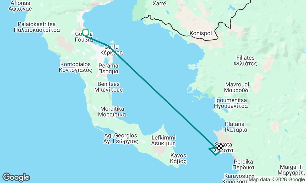 Voyage map