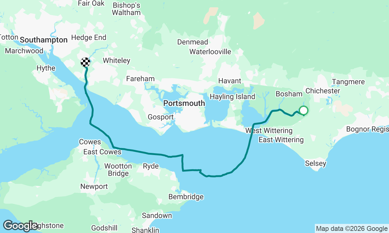 Voyage map