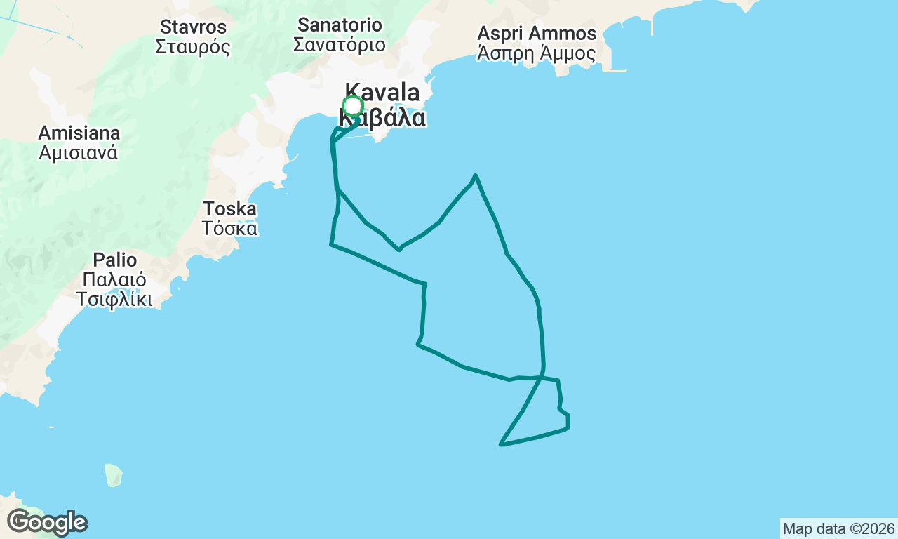Voyage map