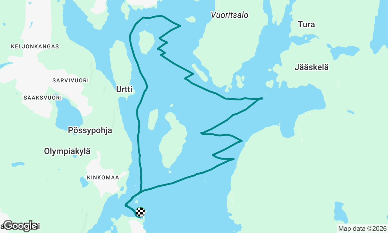Voyage map