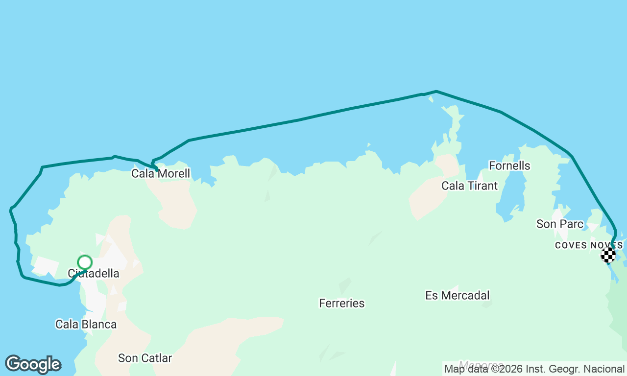 Voyage map