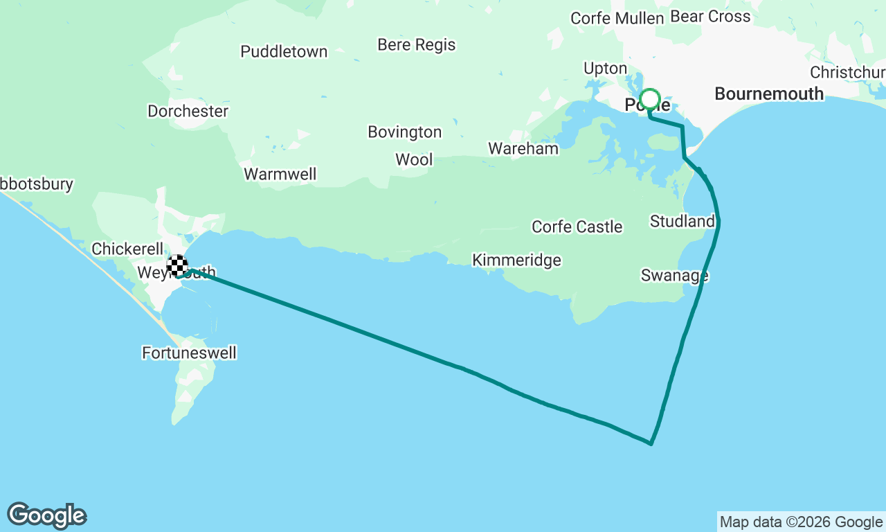 PYRA race Poole to Weymouth 