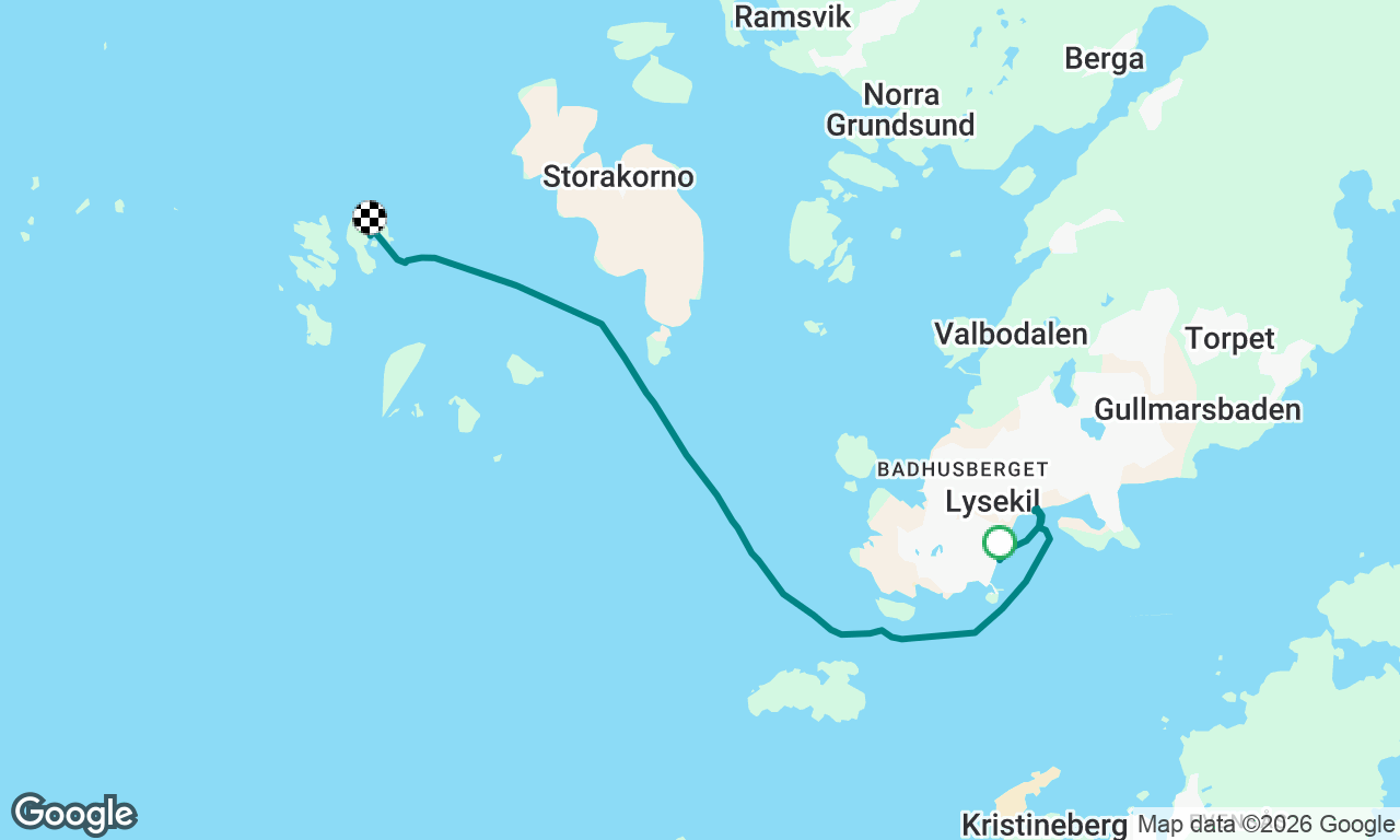 Lysekil to Branskärs flak