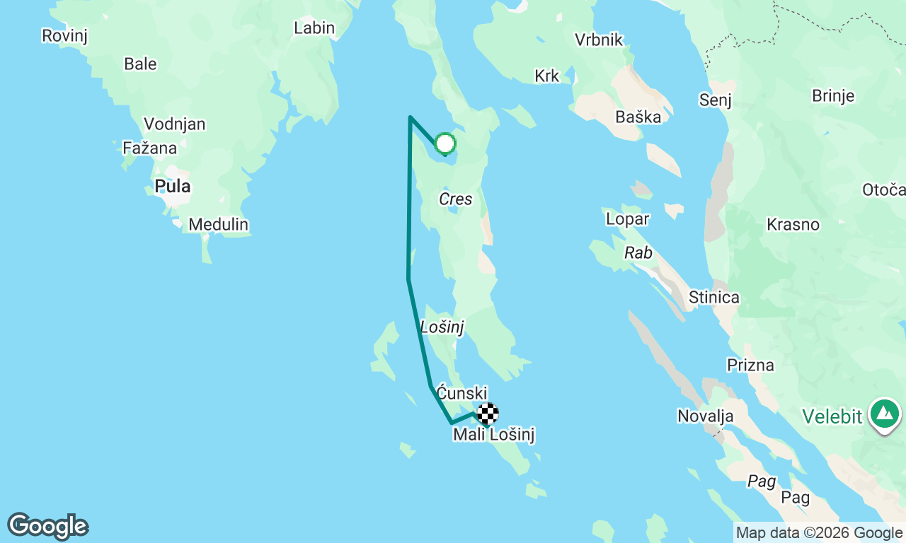 Voyage map