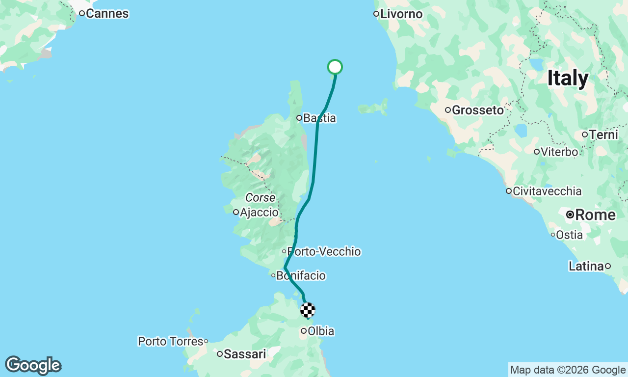 Voyage map