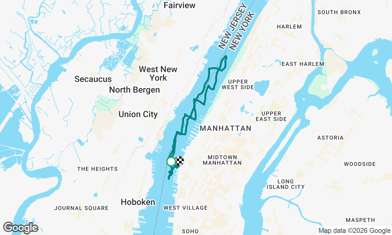 Voyage map