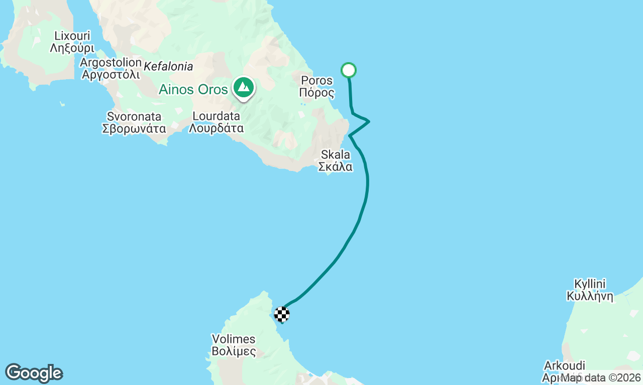 Voyage map