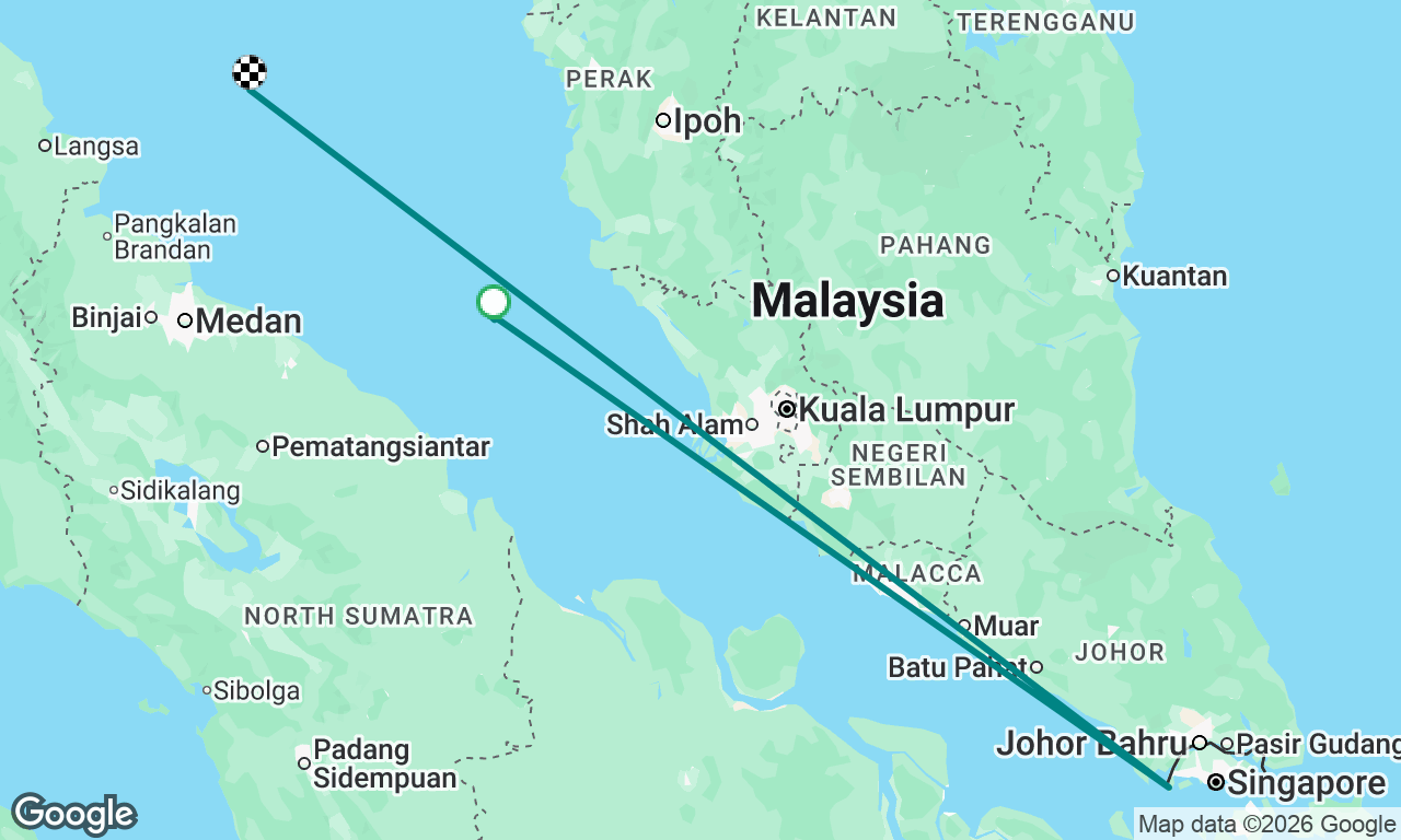 Voyage map